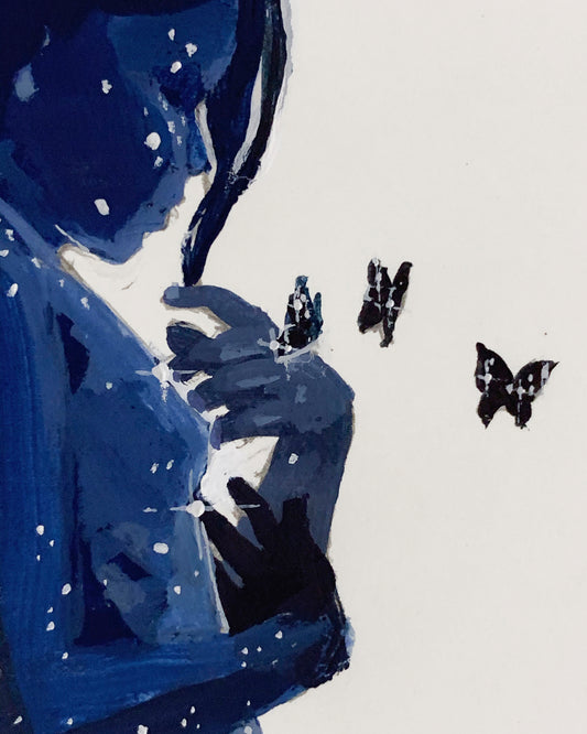 Countless starts sketch (15x20 cm) 2020