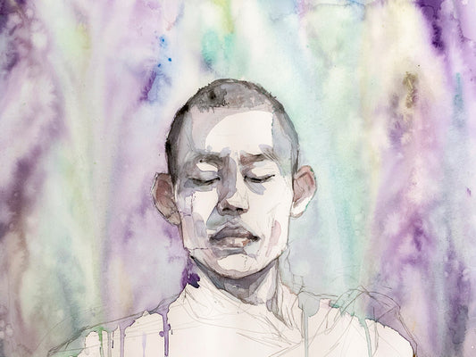 Not in this invisible world (40x30 cm) 2021