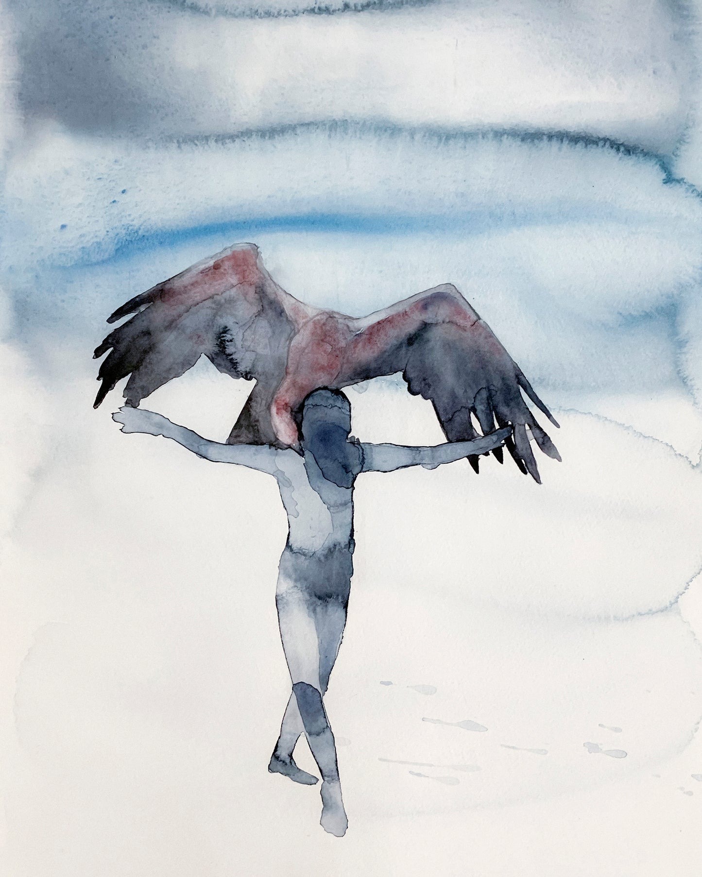 Sky walkers (30x40 cm) 2019