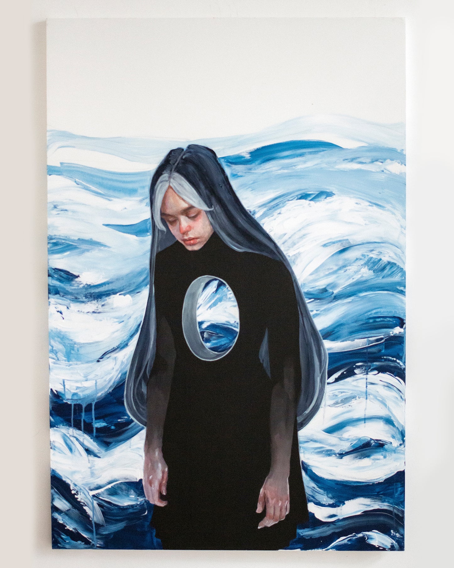 Feeding the void I (80x120 cm) 2021