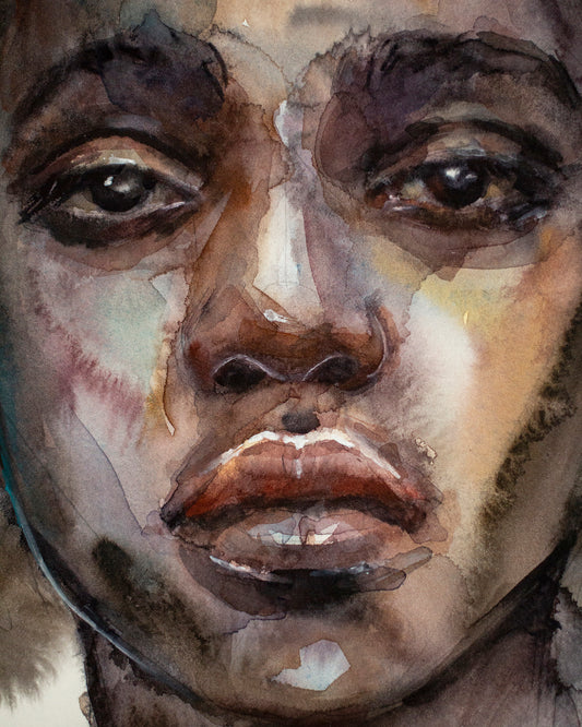 Water cracks (30x40 cm) 2022