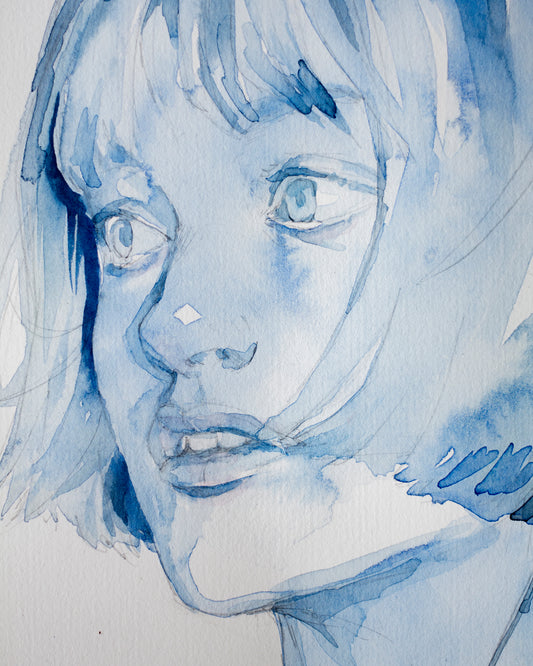 Lifting my eyes to the sky (30x40 cm) 2025