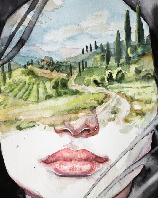 Imagine a place (30x40 cm) 2025