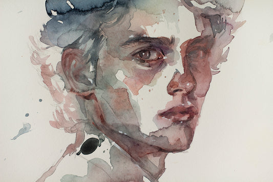 Loose boy (30x40 cm) 2024