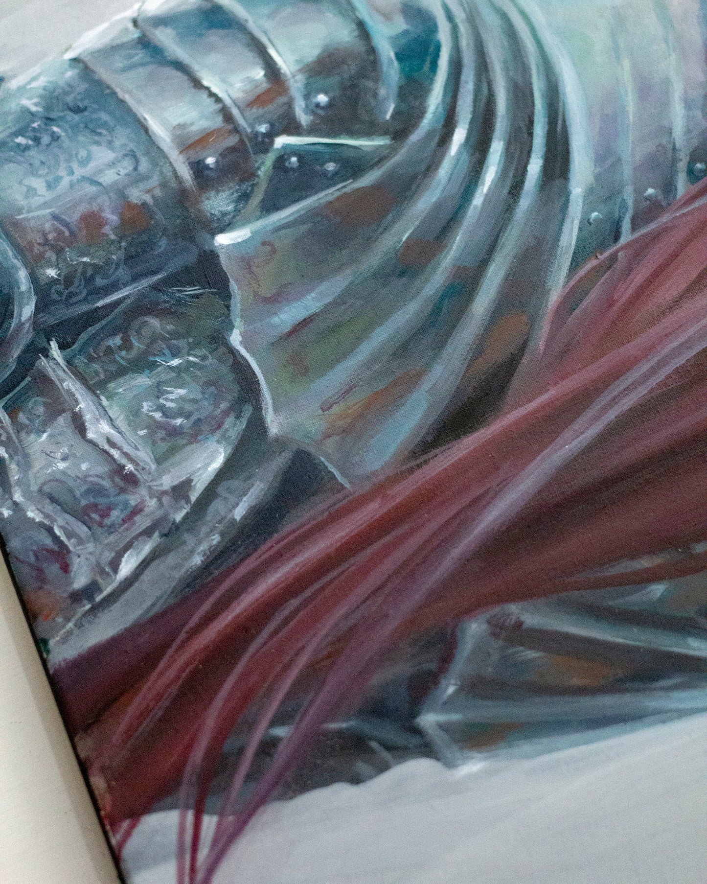 Grace and armour (40x50 cm) 2025