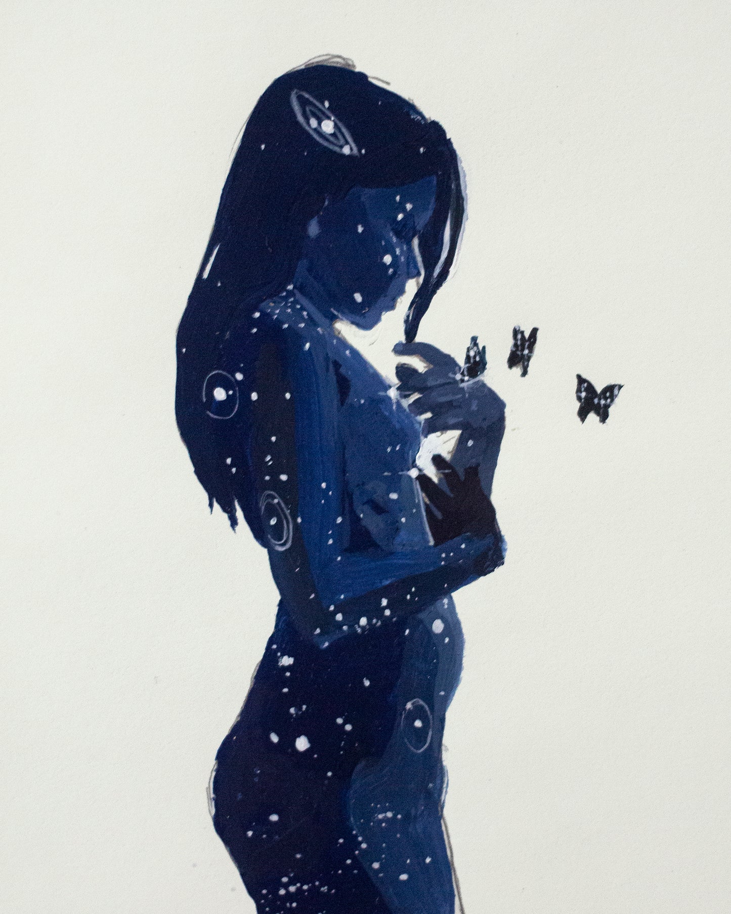 Countless starts sketch (15x20 cm) 2020