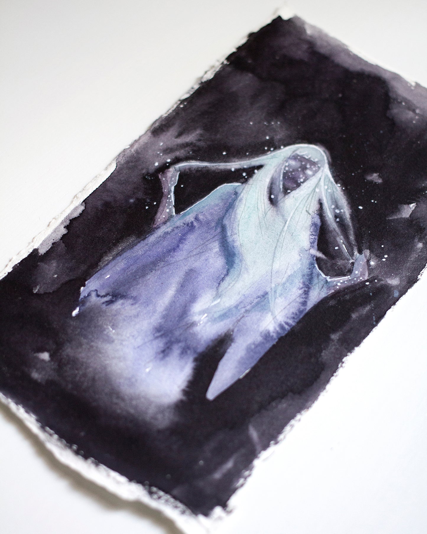 Shining in the dark study (12x22 cm) 2023