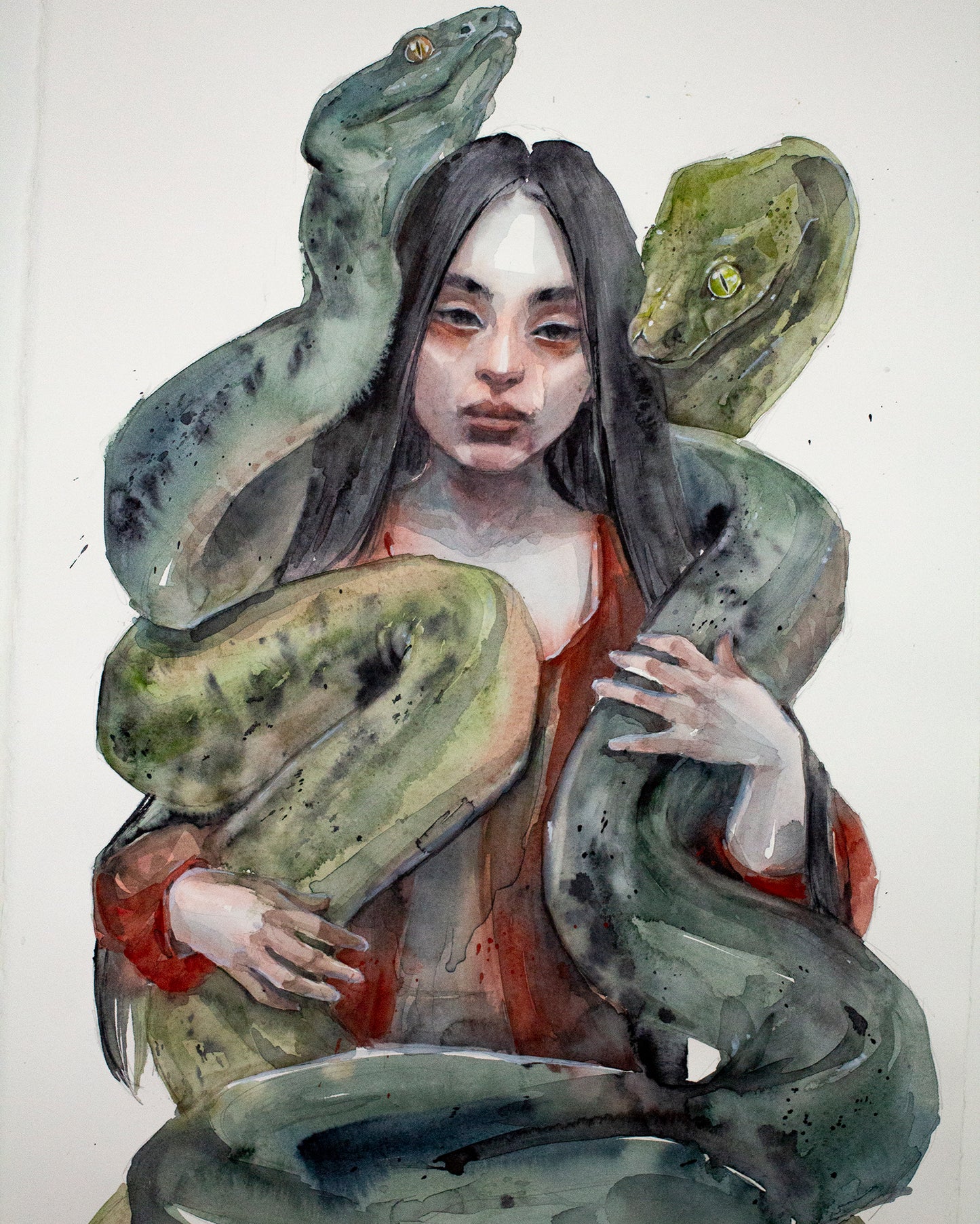 The year of the snake (40x71 cm) 2025