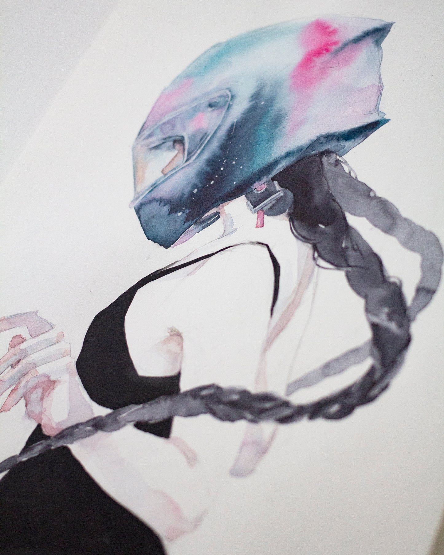 Space throttle (30x40 cm) 2026