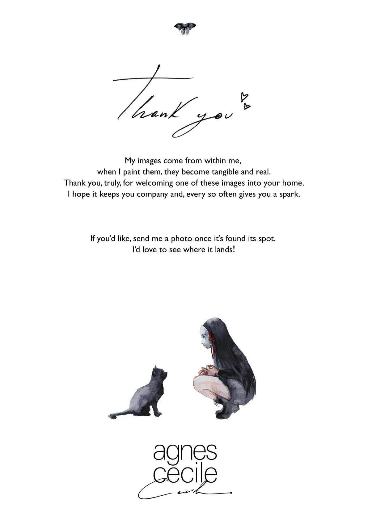 The Owl — A letter from the artist