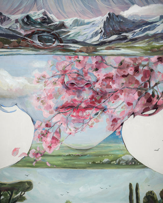 Time Passing (80x120 cm) 2025