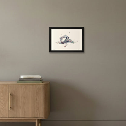 Embracing the Nature of Things — A4 (30×21cm, 12×8") Black Frame