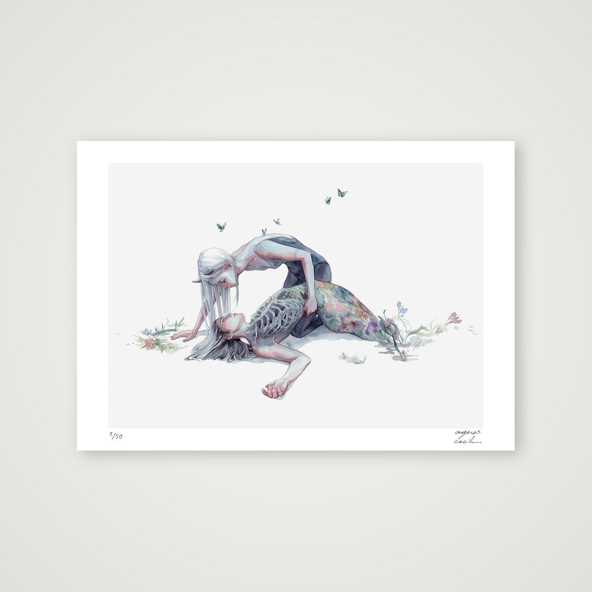 Embracing the Nature of Things — A4 (30×21cm, 12×8") Print only