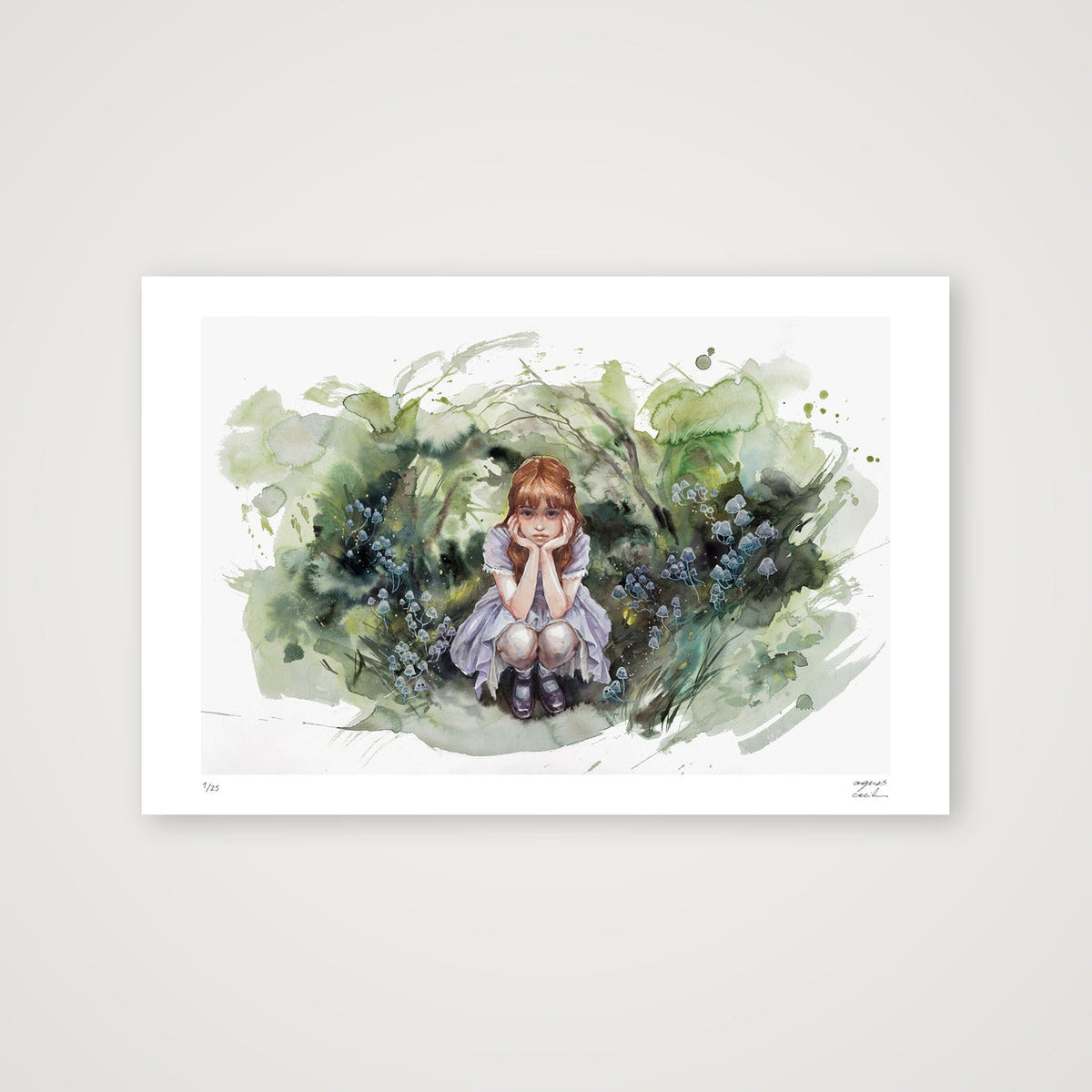 Where the Invisible Things Hide — 45×30cm, 18×12" Print only