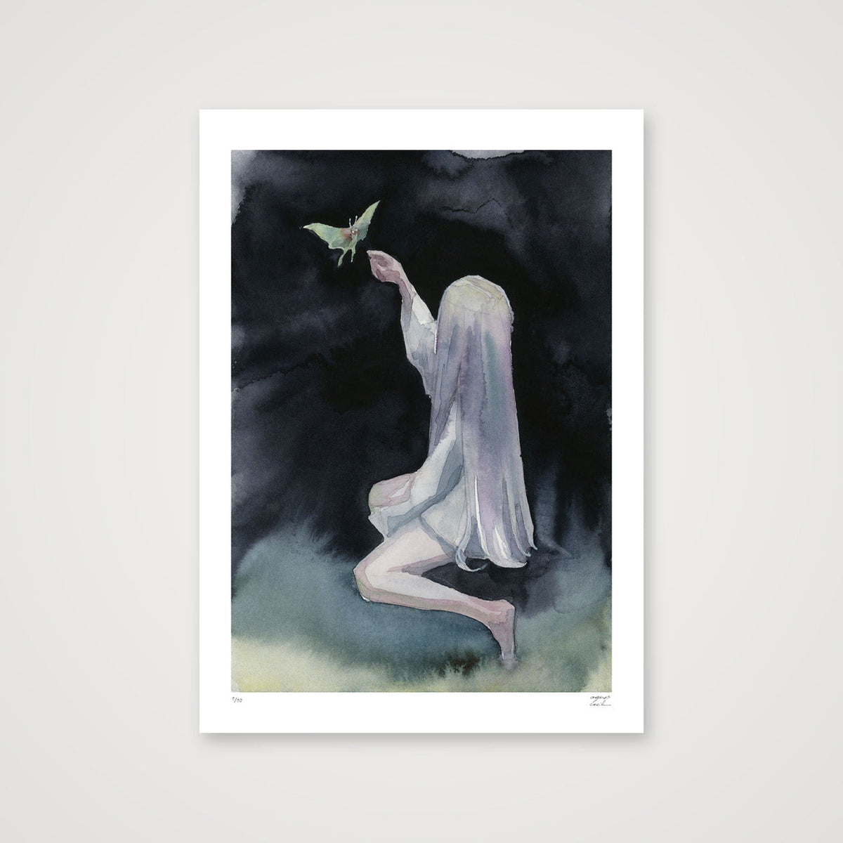 Night Ghost I — 42×59cm, 17×23" Print only