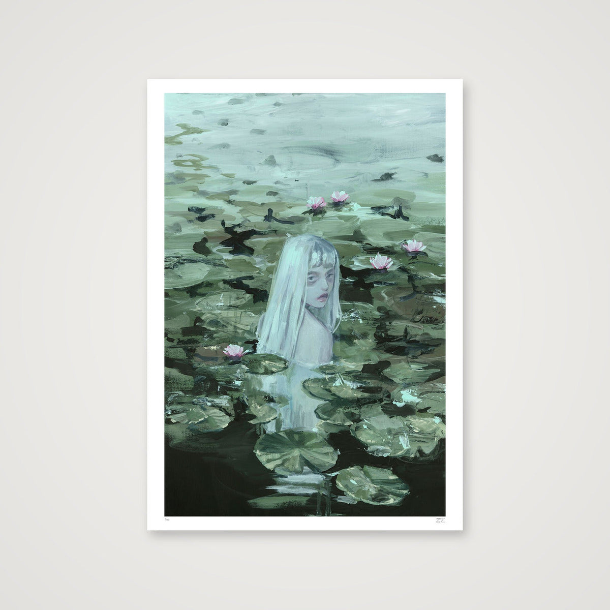 Water Nymph — 70×100cm, 28×39" Print only