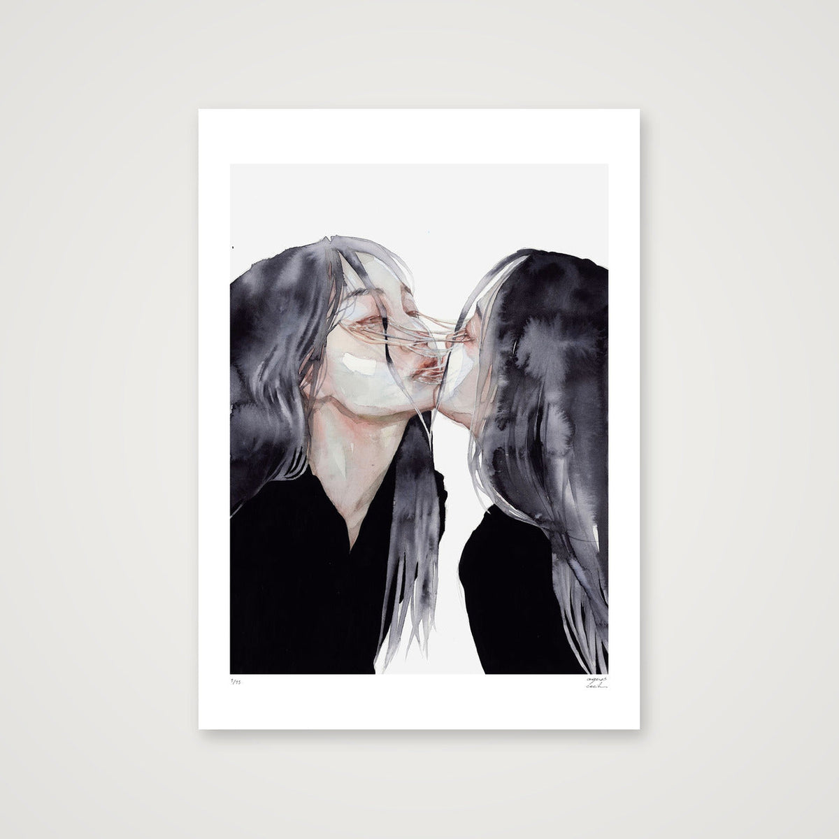 The Double — 42×59cm, 17×23" Print only