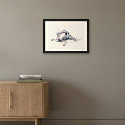 Embracing the Nature of Things — A3 (42×30cm, 17×12") Black Frame