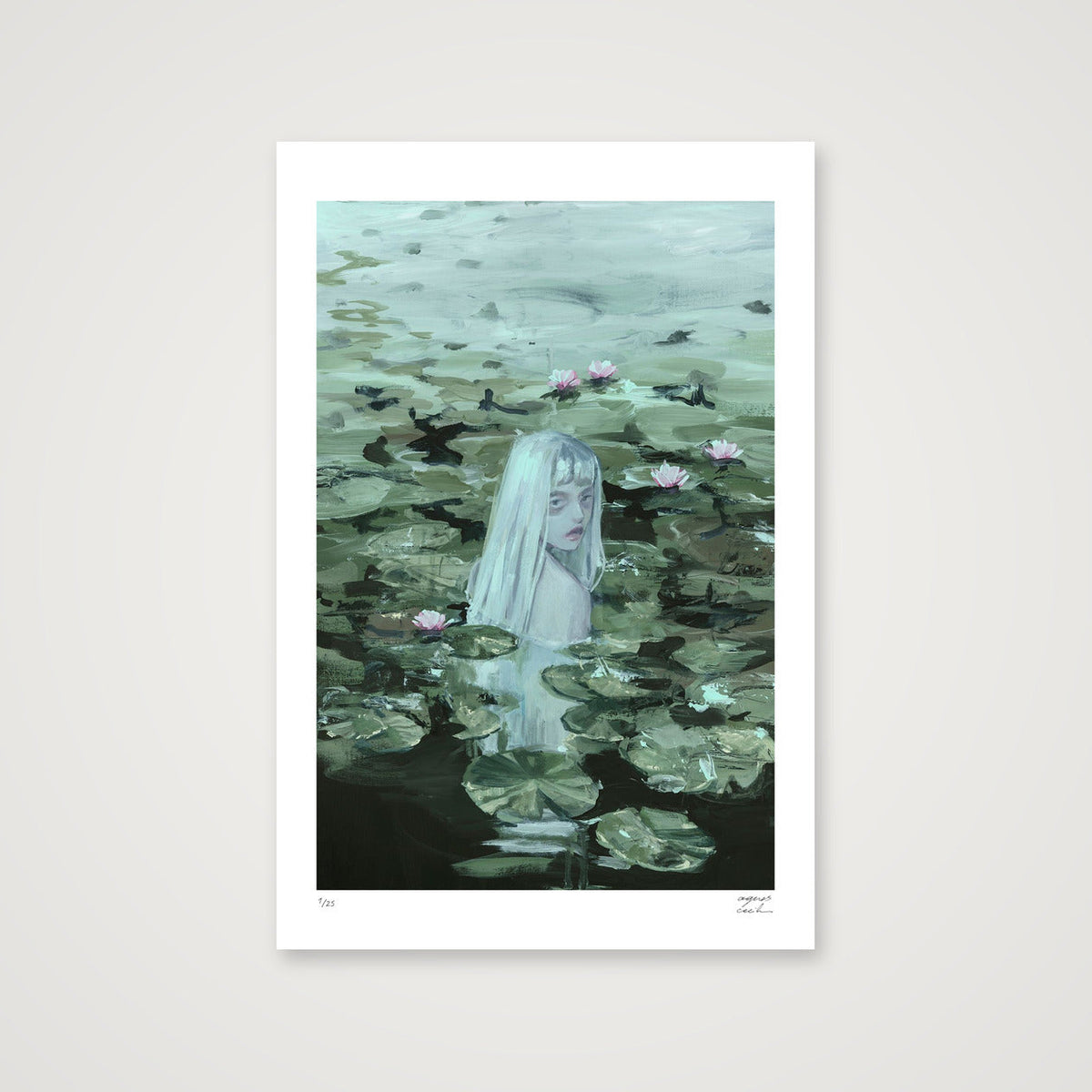 Water Nymph — 30×45cm, 12×18" Print only