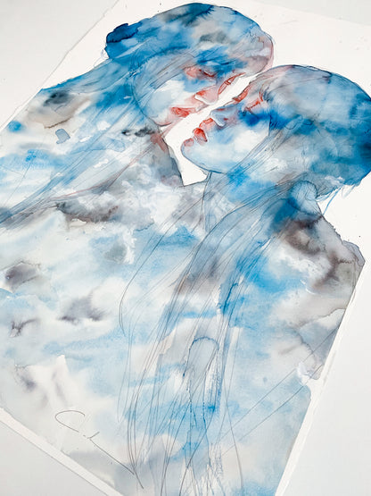 Heavens (56x77 cm) 2019