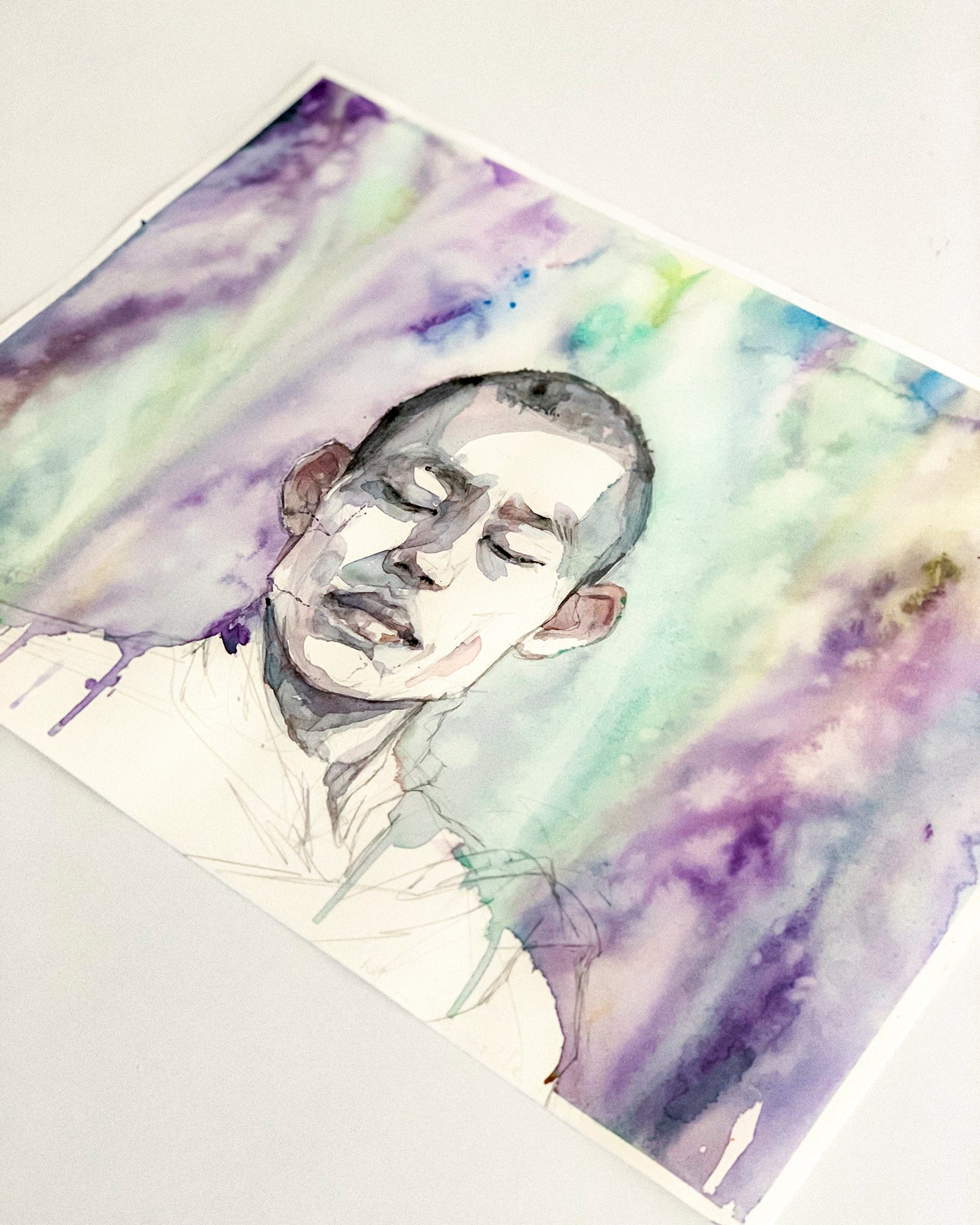 Not in this invisible world (40x30 cm) 2021