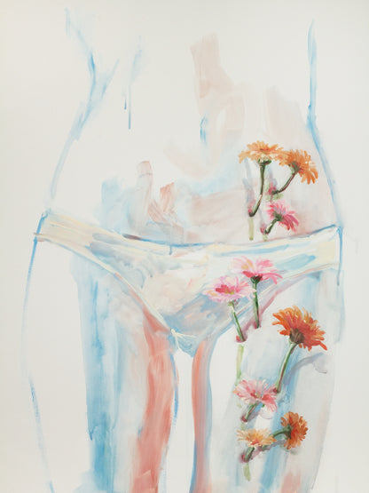 Painful growth (60x80 cm) 2019