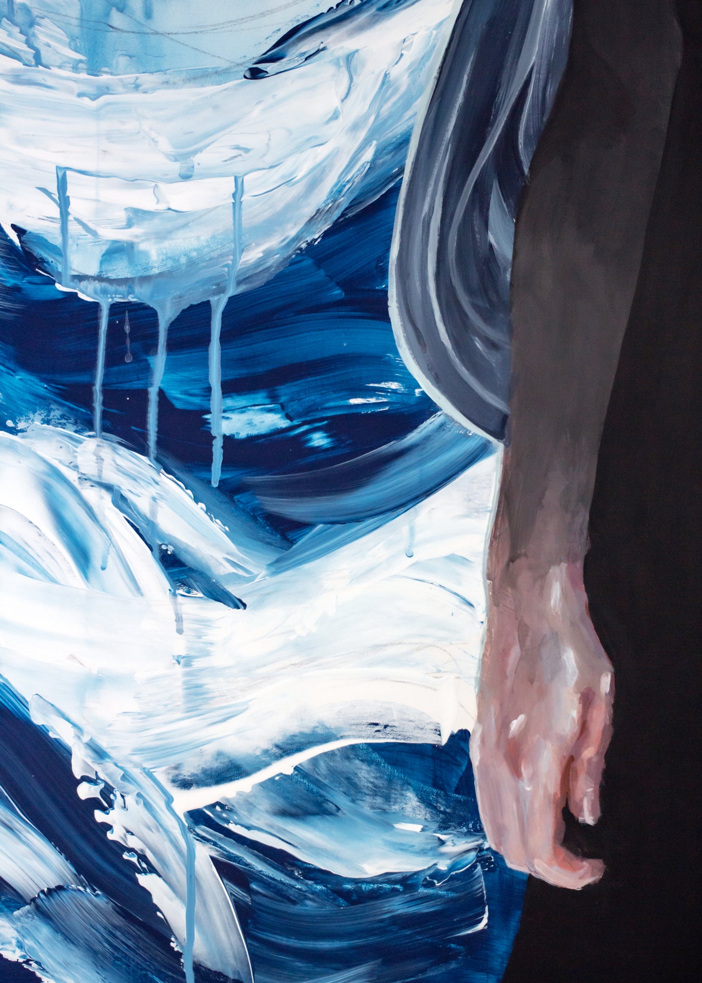 Feeding the void I (80x120 cm) 2021