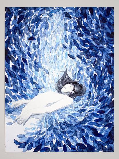 Glass petals (30x40 cm) 2022