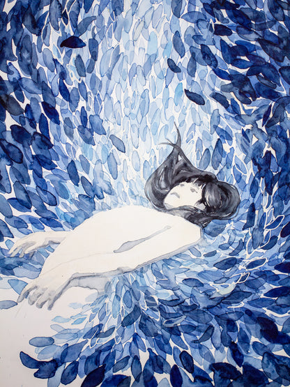 Glass petals (30x40 cm) 2022