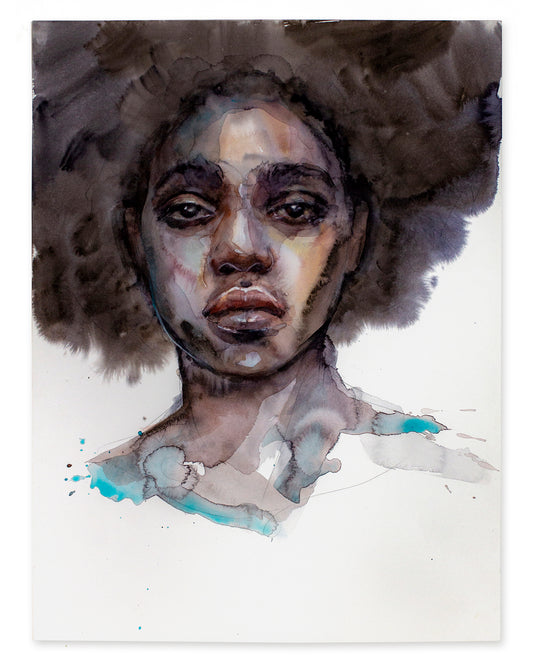 Water cracks (30x40 cm) 2022