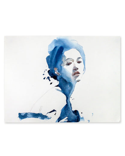 Just some blue (40x30 cm) 2022