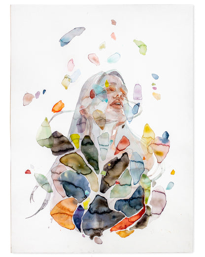 Shattered shell (56x77 cm) 2023