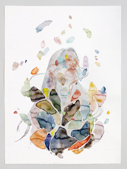 Shattered shell (56x77 cm) 2023