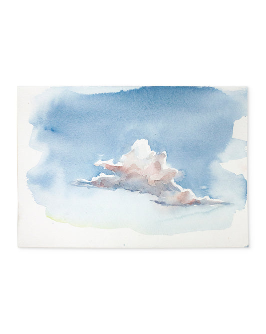 Cloud study (25x18 cm) 2023