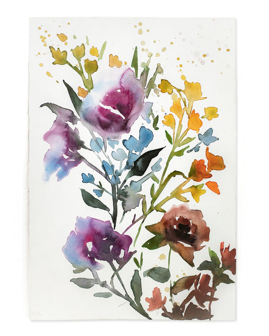 Flowers compo (19x28 cm) 2023