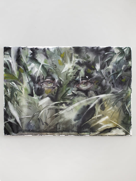 Deep green (50x35 cm) 2023