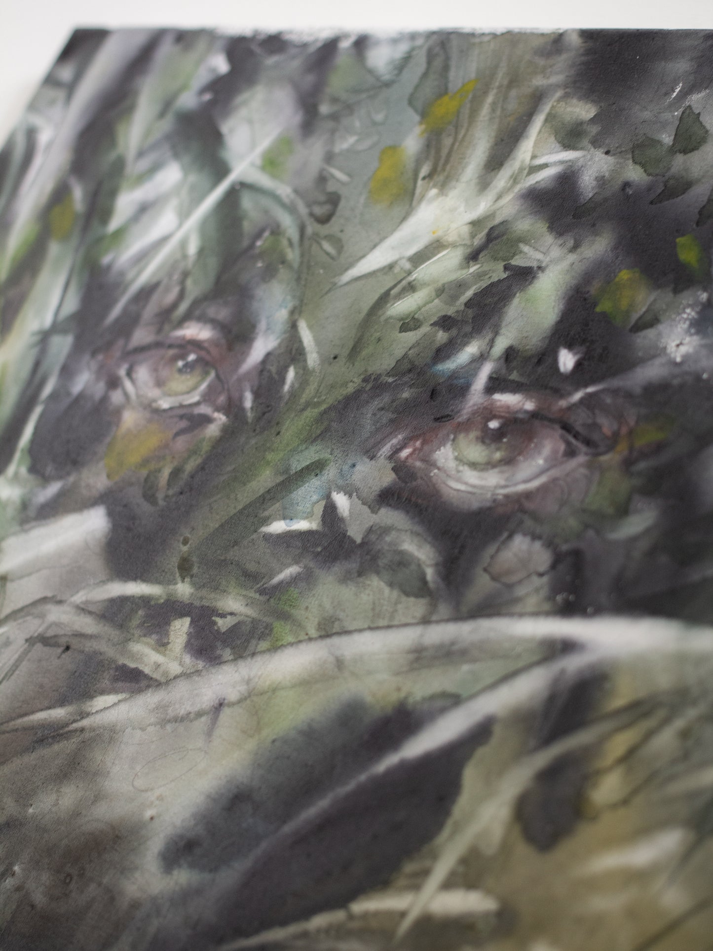 Deep green (50x35 cm) 2023