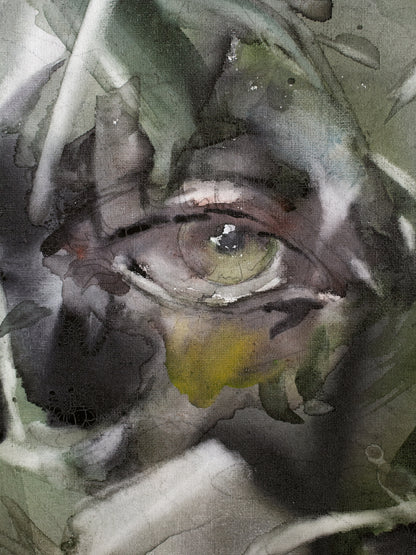 Deep green (50x35 cm) 2023