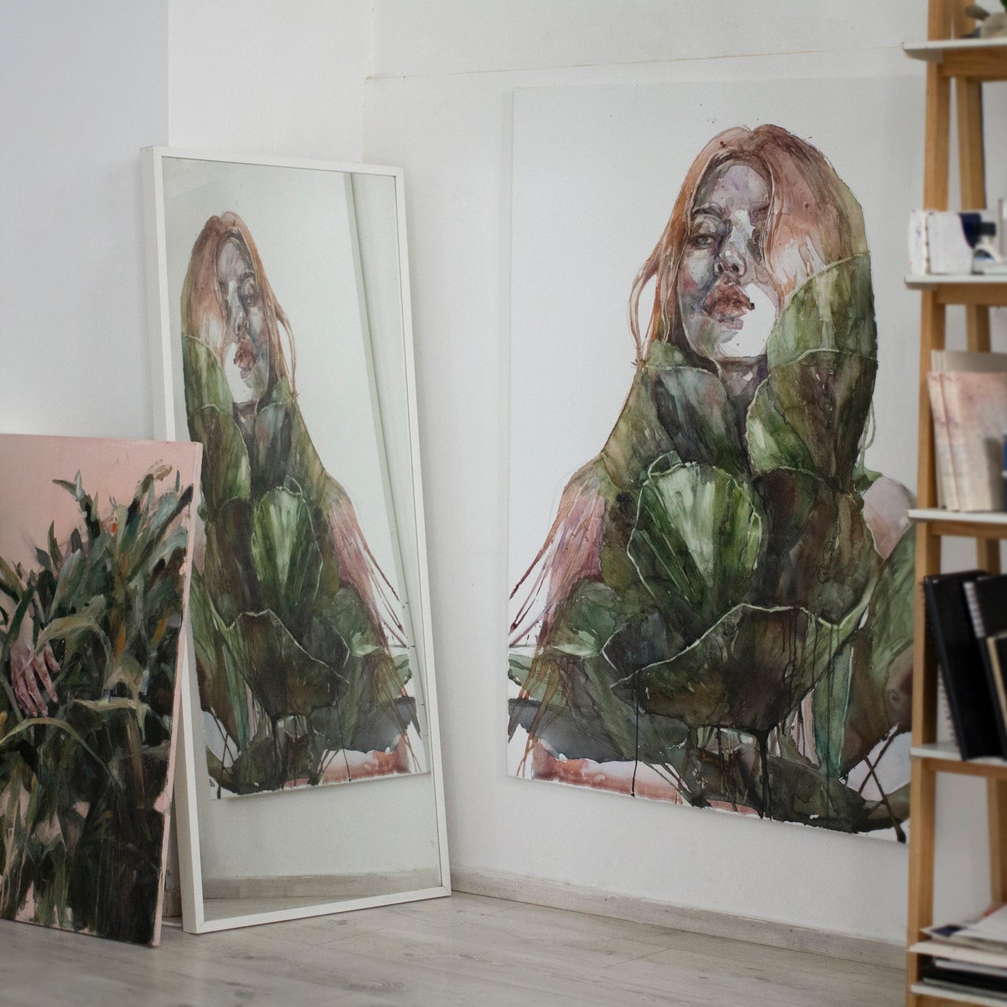 Green shadow (100x150 cm) 2022