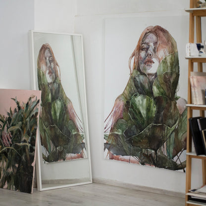 Green shadow (100x150 cm) 2022