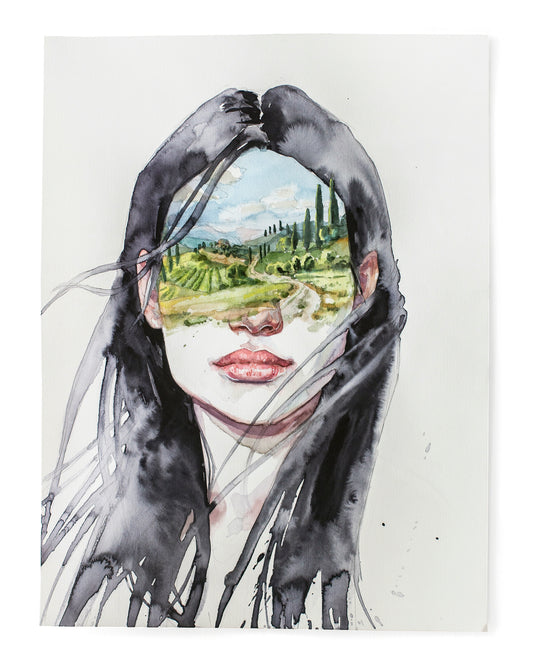 Imagine a place (30x40 cm) 2025