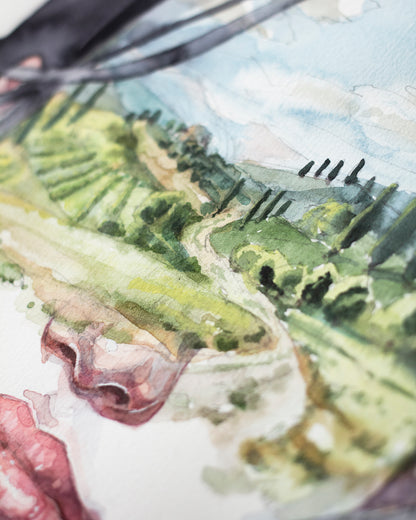 Imagine a place (30x40 cm) 2025