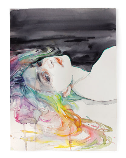 Embrace the darkness (30x40 cm) 2025