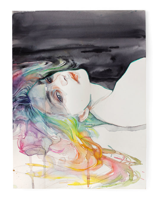 Embrace the darkness (30x40 cm) 2025