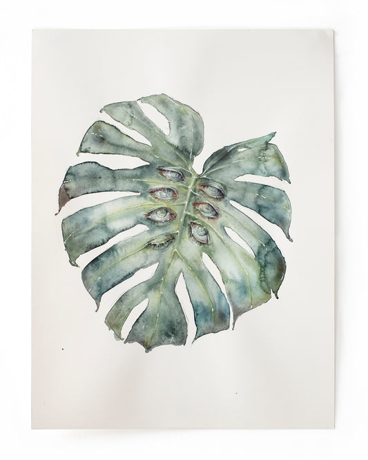 The silent observer (31x41 cm) 2024