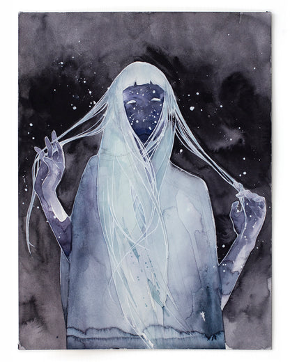 Shining in the dark (30x40 cm) 2023