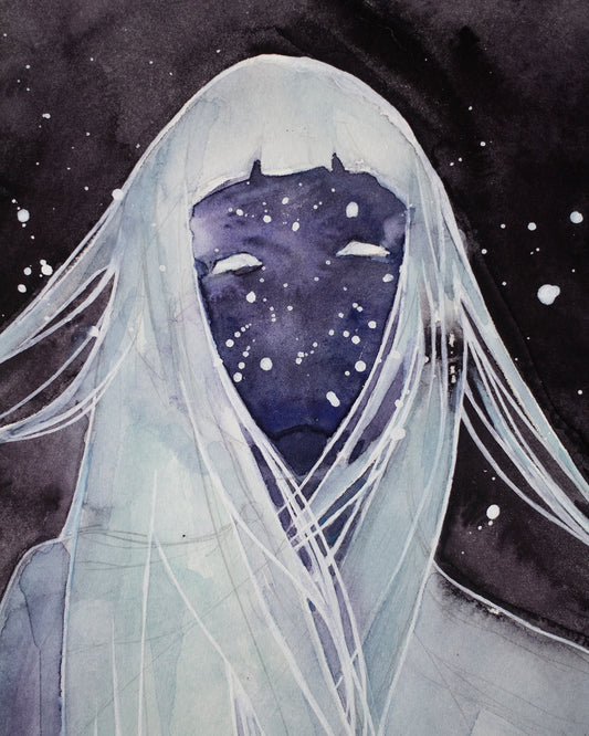 Shining in the dark (30x40 cm) 2023