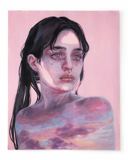 5 PM sky (40x50 cm) 2024