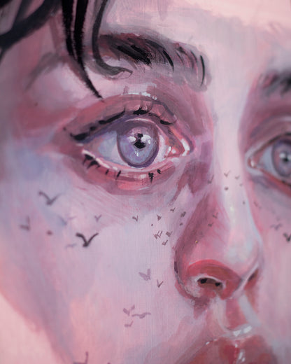 5 PM sky (40x50 cm) 2024