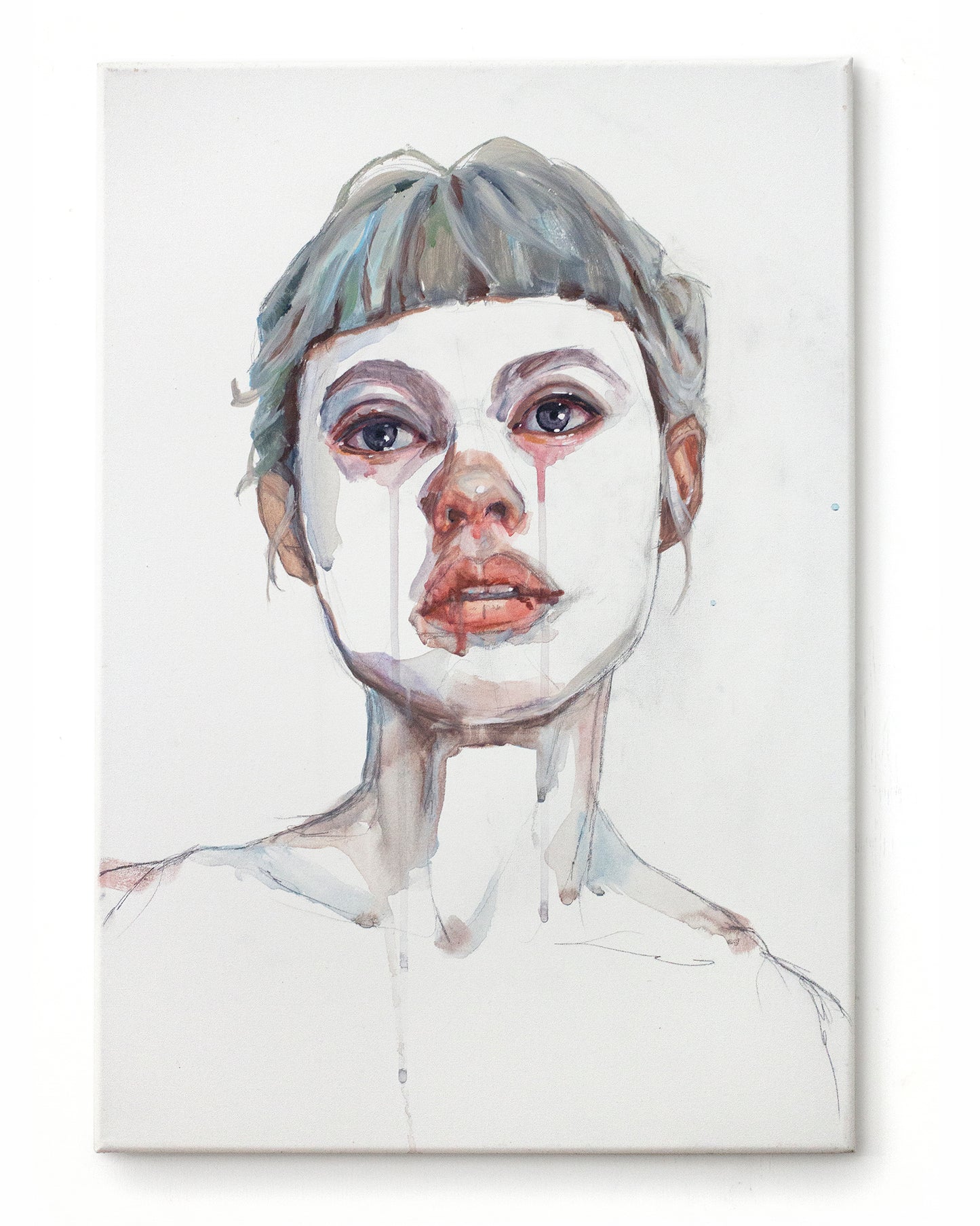 Wet eyes (35x50 cm) 2024